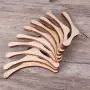 Chuiouy 10Pcs Wood Clothes Hangers House Accessories Chuiouy 10Pcs Wood Clothes Hangers House Accessories