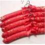 5pcs Random Color Chinese Style Anti Slip Adult Clothes Hangers， Clothes Rack Sponges Padded Hangers for Photograph Shop Display Qipao Dress Hanger