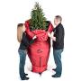 [Red Upright Tree Storage Bag] - 9 Foot Christmas Tree Storage Bag | Store Your Artificial Trees up to 9 Feet Tall - Keep Your Fake Tree Assembled | Hides Under Tree Skirt When Your Tree Is in Use