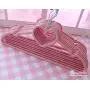 10pcs Pink Girl Heart Drying Rack - Joykith Multifunctional Heart Shaped Plastic Hanger for Suits Non Slip 40CM Space Saving and Non-Slip Clothes Hangers 10pcs Pink Girl Heart Drying Rack - Joykith Multifunctional Heart Shaped Plastic Hanger for Suits Non Slip 40CM Space Saving and Non-Slip Clothes Hangers