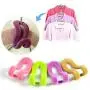 GardenHelper Mini Cascading Hanger Hooks Connector for Stack Clothes and Make Your Closet Space-saving (40)