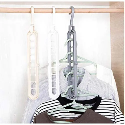 10pcs Random Color Nine-Hole Rotating Multi-Function Folding Hanger Clothes Coat Hanger Baby Hangers Hangers for Clothes Kids Hangers Closet 10pcs Random Color Nine-Hole Rotating Multi-Function Folding Hanger Clothes Coat Hanger Baby Hangers Hangers for Clothes Kids Hangers Closet