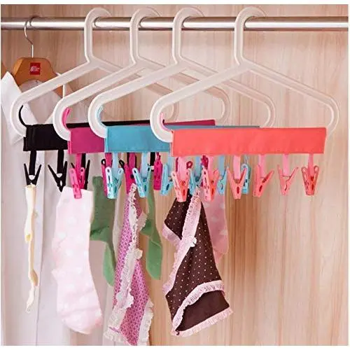 10pcs Random Color Multifunction Socks Drying Racks Bathroom Rack Traveling Clothespin Travel Portable Folding Cloth Hanger Clips 10pcs Random Color Multifunction Socks Drying Racks Bathroom Rack Traveling Clothespin Travel Portable Folding Cloth Hanger Clips