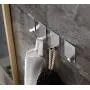 Togu SUS 304 Stainless Steel Self Adhesive Hook Heavy Duty Wall Hooks Nail-Free Waterproof Stick On Bathroom Kitchen Door for Keys Hats Towel Coats, Brushed Finish,4pcs Togu SUS 304 Stainless Steel Self Adhesive Hook Heavy Duty Wall Hooks Nail-Free Waterproof Stick On Bathroom Kitchen Door for Keys Hats Towel Coats, Brushed Finish,4pcs