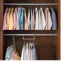 10pcs Random Color Rotating 5 in 1 Clothes Storage Rack Super Space Saving 5 Holes Magic Plastic Clothes Hanger Hanging Organizer