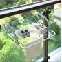 SHANGXIAN Balcony Folding Rack Bedroom Clothes Hanger Indoor And Outdoor Retractable Drying Racks 19.68 12.99 6.69“