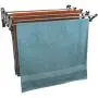 Sorbus Clothes Drying Rack, Wall Mounted Space-Saver, 8 Bar Racks Great Organization for Laundry Room, Mudroom, Bedroom, Pool Area, 60 Pound Capacity 22.5 Linear Ft