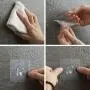 Seamless Adhesive Hooks Anti-skid Hooks Reusable Transparent Hooks Traceless Wall Hanging Hooks for Kitchen & Bathroom Decor 2-10pcs (D-8Pcs) Seamless Adhesive Hooks Anti-skid Hooks Reusable Transparent Hooks Traceless Wall Hanging Hooks for Kitchen & Bathroom Decor 2-10pcs (D-8Pcs)