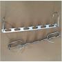 10Pcs Clothes Hanger Holders Save Space Wardrobe Clothing Organizer Racks Hangers for Clothes