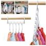 10PC 5 Hole Space Wonder Magic Hanger Clothes Space Saver Wonder Magic Clothes Hanger Hook