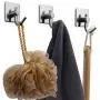Codream Robe Hooks Heavy Duty 3M Self Adhesive Clothes Hats Towel Hangers for Kitchen Bathroom SUS 304 Stainless Steel Brushed Nickel Pack of 3 Units Codream Robe Hooks Heavy Duty 3M Self Adhesive Clothes Hats Towel Hangers for Kitchen Bathroom SUS 304 Stainless Steel Brushed Nickel Pack of 3 Units