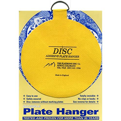Flatirons Disc Adhesive Plate Hanger, 5.5-Inch