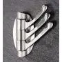 zmgmsmh Solid Metal Swivel Hook Heavy Duty Folding Swing Arm Triple Coat Hook with Multi Three Foldable Arms Towel/Clothes Hanger for Bathroom Kitchen Garage Wall Mount Brushed Nickel zmgmsmh Solid Metal Swivel Hook Heavy Duty Folding Swing Arm Triple Coat Hook with Multi Three Foldable Arms Towel/Clothes Hanger for Bathroom Kitchen Garage Wall Mount Brushed Nickel
