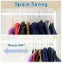 IEOKE Velvet Hangers, Nonslip Clothes Hangers Heavy Duty 360 Swivel Hanger Hook Ultra Thin Clothes Racks Perfect for Space Saving (50 Pack) IEOKE Velvet Hangers, Nonslip Clothes Hangers Heavy Duty 360 Swivel Hanger Hook Ultra Thin Clothes Racks Perfect for Space Saving (50 Pack)
