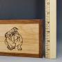 Bulldog Sign, Animal Lover Gift, Dog Decor, Saw-tooth Hanger Installed, Dog House Decor, Laser Engraved Great Quality, Oil Finish
