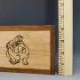 Bulldog Sign, Animal Lover Gift, Dog Decor, Saw-tooth Hanger Installed, Dog House Decor, Laser Engraved Great Quality, Oil Finish