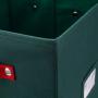 Elf Stor Ornament Storage Chest with Dividers - Holds 64 Balls, Green