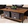 Internets Best Collapsible File Storage Organizer - Decorative Linen Filing & Storage Office Boxes - Letter/Legal - Charcoal - 2 Pack