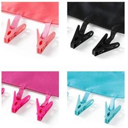 Samy Best Multifunctional Portable Cloth Hanger Drying Rack Foldable Bathroom Clothespin 6 Clip Hanger Towel Socks Hanger Clip