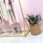 Modern Lady Gold Clothing Racks Iron Clothes Garment for Women Deluxe Cloth Rack Stand Rack For Women Dress Gold hangers for Bedroom Living Room Cloth Store Modern Lady Gold Clothing Racks Iron Clothes Garment for Women Deluxe Cloth Rack Stand Rack For Women Dress Gold hangers for Bedroom Living Room Cloth Store