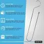 Gyrlie Cup Hanger Space Saving Drying and Storage Hangers for Closet or Laundry Room. Organizer for Lingerie, Bra, Belt, Purse and Scarves.