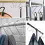 S Shaped Hooks Stainless Steel Metal Hangers Hanging Hooks for Kitchen, Work Shop, Bathroom, Garden (S/10pcs) S Shaped Hooks Stainless Steel Metal Hangers Hanging Hooks for Kitchen, Work Shop, Bathroom, Garden (S/10pcs)