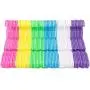 Adaap 10 Pcs Color Plastic Childrens Hangers Non-Slip Storage Clothes Save Space and Durable 27×15cm