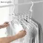 Best Design Foldable Home Storage Hanger Plastic Multi Port Support Hangers 360, Home Clothes Hanger - Plastic Clothes Drying Rack, Foldable Drying Rack, Drying Rack Folding