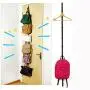 Adjustable Over Door Straps Hanger Hat Bag Clothes Rack Holder Organizer 8 Hooks/Rack Home Storage Organization Adjustable Over Door Straps Hanger Hat Bag Clothes Rack Holder Organizer 8 Hooks/Rack Home Storage Organization
