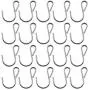 JCBIZ 20pcs 35x22mm Silver Stainless Steel S-Shape Hook for Hanging Flowers, Jewelry, Towels JCBIZ 20pcs 35x22mm Silver Stainless Steel S-Shape Hook for Hanging Flowers, Jewelry, Towels