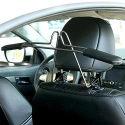 KIPB Stainless Steel Car Seat Coat Rack Hanger Clothes Rack for Car Seat