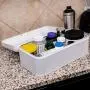Large Glossy White Bread Boxes - Extra Large Storage Container for Loaves, Bagels, Chips & More: 16.5" x 8.9" x 6.5" | Bonus Recipe EBook Large Glossy White Bread Boxes - Extra Large Storage Container for Loaves, Bagels, Chips & More: 16.5" x 8.9" x 6.5" | Bonus Recipe EBook