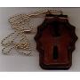 New York/New Jersey Police Detective Style Belt Clip/Neck Hanger w/beaded chain badge not included)