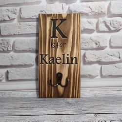 Personalized Coat hanger - Backpack kids Holder - farmhouse holder - Personalized Name Sign - Kids rack - Bathroom towel hanger - Custom Wood Sign