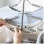 Multi Layers Clothes Organizer Space Saver 5-Layer 400g Clothes Hanger Wardrobe Practical 2pcs Random Color