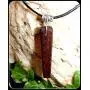 Pendant Necklace handcrafted from Snakewood with Tibetan Silver hanger Pendant Necklace handcrafted from Snakewood with Tibetan Silver hanger
