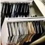 Extendable Closet Rod Pull Out Clothes Hanger Rail Adjustable Wardrobe Clothing Rail (Size : 600mm)