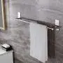 Taozun Towel Bar Self Adhesive 27.55-Inch Bathroom Brushed SUS 304 Stainless Steel Bath Wall Shelf Rack Hanging Towel Stick On Sticky Hanger Contemporary Style Taozun Towel Bar Self Adhesive 27.55-Inch Bathroom Brushed SUS 304 Stainless Steel Bath Wall Shelf Rack Hanging Towel Stick On Sticky Hanger Contemporary Style