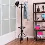 Vintage Metal Coat Hat Tree Stand Clothes Hanger