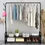 BAIYEA Durable Coat Rack Shoe Storage Bench, Bedroom Hall Tree Entryway Storage Shelf, Clothes Garment Rack on Wheels with 2 Metal Frame, Jacket Rack Hanger Stand 3 in 1 Design, Easy Assembly (Black) BAIYEA Durable Coat Rack Shoe Storage Bench, Bedroom Hall Tree Entryway Storage Shelf, Clothes Garment Rack on Wheels with 2 Metal Frame, Jacket Rack Hanger Stand 3 in 1 Design, Easy Assembly (Black)
