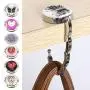 Ameesi Fashion Butterfly Beetle Folding Hanger Holder Table Hook for Purse Handbag - 3