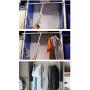 ZHBWJSH Pull-Down Wardrobe Lifting Clothes Rail Telescopic Rod Household Lifting Clothes Hanger Buffered Clothes Rail (Size : 670-900MM)