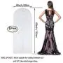 Garment Bag Clear for Long Dress 24 x 60 Moth Proof Garment Bags White Breathable Full Zipper Dust Cover for Clothes Storage Closet Pack Of 6 Garment Bag Clear for Long Dress 24 x 60 Moth Proof Garment Bags White Breathable Full Zipper Dust Cover for Clothes Storage Closet Pack Of 6