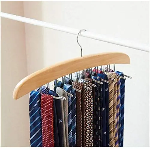 Multi-Functional Wooden Clothes Hangers Rotatable Storage Hangers Cloth Rack Storage Cloth Household Hanger Closet Organizer 2pcs Random Color Multi-Functional Wooden Clothes Hangers Rotatable Storage Hangers Cloth Rack Storage Cloth Household Hanger Closet Organizer 2pcs Random Color