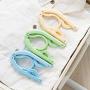 Allegro Huyer Plastic Hangers 10 Pieces Travel Portable Folding Hanger Multifunction Magic Stretch Clothes Plastic Hangers Travel Artifact Suit 10 TXJ