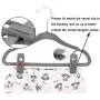 Corodo Velvet Hangers with Clips Grey, Baby Clothes Hangers Heavy Duty Non Slip, Kids Clothing Hangers Ultra Thin for Blouses, Dress, Pants, 30 Pack Pants Hangers with 20 Pack Velvet Hangers Clips Corodo Velvet Hangers with Clips Grey, Baby Clothes Hangers Heavy Duty Non Slip, Kids Clothing Hangers Ultra Thin for Blouses, Dress, Pants, 30 Pack Pants Hangers with 20 Pack Velvet Hangers Clips