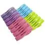Honbay 30PCS Clothespins Clothing Clips Pegs With a Basket Durable Windproof Clothes Pins for Clothesline Hangers