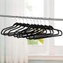 Yosoo Clothes Hanger, 20Pcs Pack Heavy-Duty Velvet Hangers Non Slip Clothes Hangers with 360 Swivel Hanger Hook for Coat Suit Shirt Dress Pants