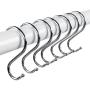 S Hooks 3'' Heavy-Duty Stainless Steel Kitchen Hooks for Hanging Pans Pots Bags Towels Clothing (12 Pack)