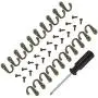 HOVEOX 20 Pcs Bronze Single Hooks Coat Wall Mounted Single Hooks Hangers No Scratch Robe Hooks Equipped with 40 Pcs Screws & a Free Screwdriver for Bath Kitchen Garage Heavy Duty, Vintage HOVEOX 20 Pcs Bronze Single Hooks Coat Wall Mounted Single Hooks Hangers No Scratch Robe Hooks Equipped with 40 Pcs Screws & a Free Screwdriver for Bath Kitchen Garage Heavy Duty, Vintage